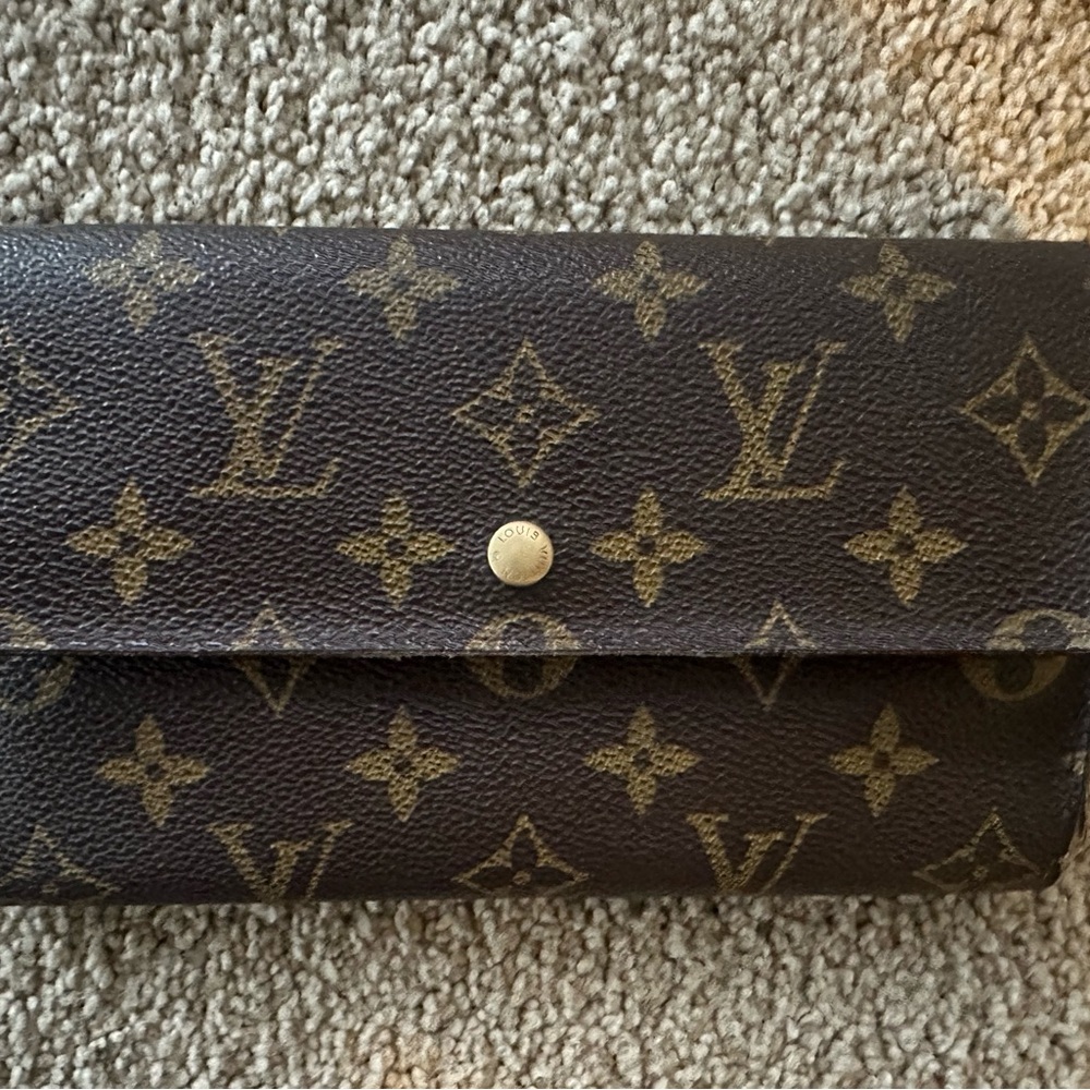 Louis Vuitton Brown Monogram Wallet